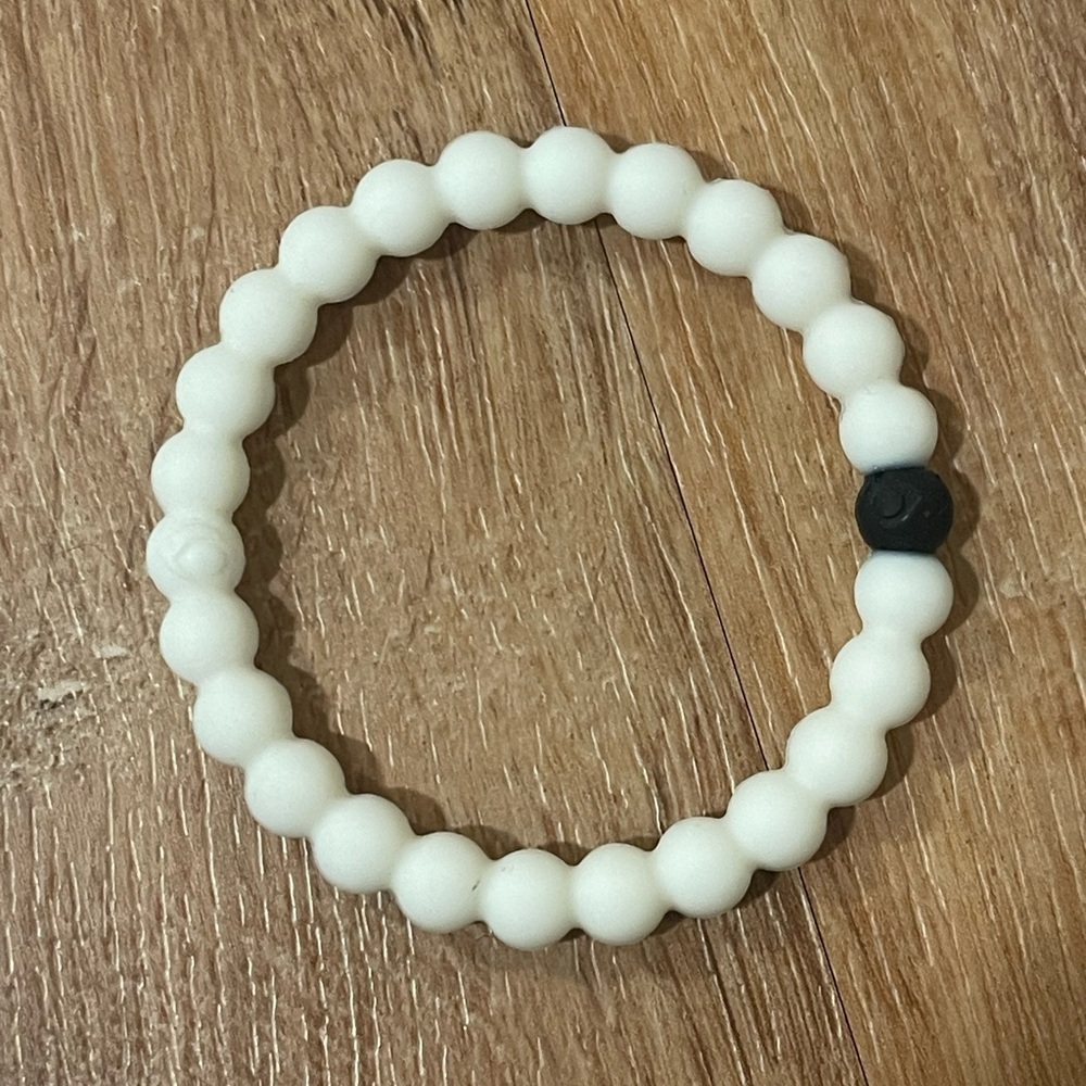 White Lokai bracelet​​​​​​​​​​​